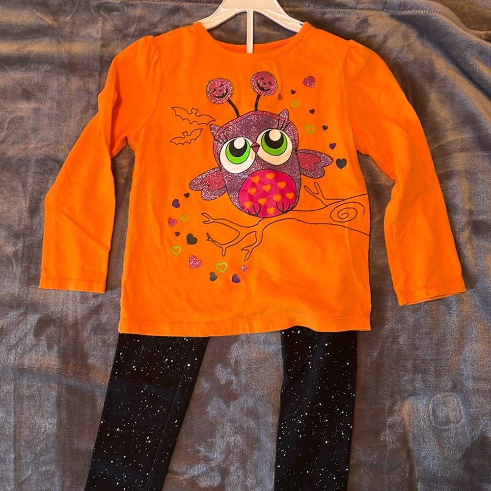 Halloween outfit, Cat & Jack, shirt size 5, pants size 6/6x
